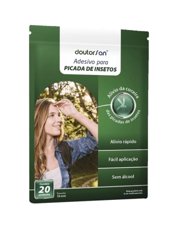 DOUTORSAN ADESIVO PARA PICADA DE INSETOS 20UN SANFARMA