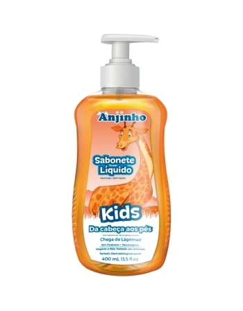 ANJINHO KIDS SABONETE LIQUIDO CABECA AOS PES 400ML PARENTEX