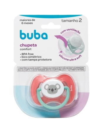 BUBA CHUPETA COMFORT Nº2 COALA ROSA