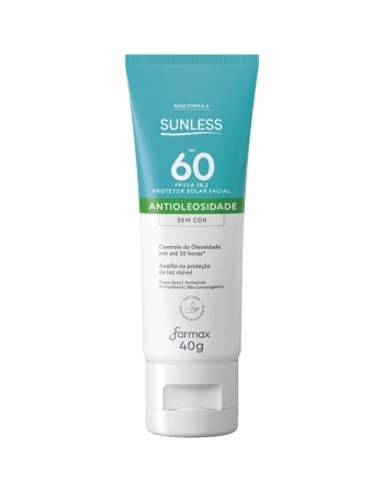 SUNLESS PROT SOLAR BISN FACIAL FPS60 40GR FARMAX