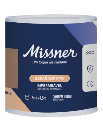 ESPARADRAPO BEGE IMPERM 5,0X4,5 MISSNER