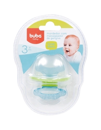 BUBA MORDEDOR MASSAGEADOR GENGIVA AZUL
