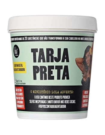 LOLA TARJA PRETA MASCARA RESTAURADORA C/QUERATINA VEGETAL 230GR