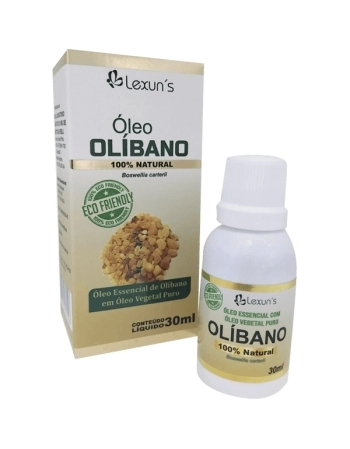 OLEO OLIBANO 100% NATURAL 30ML LEXUNS