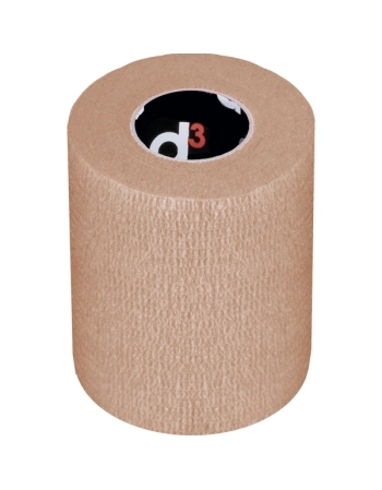BANDAGEM COESIVA ELASTICA BEGE POLY BAG 7,5CM X 5MT NZ BRAZIL
