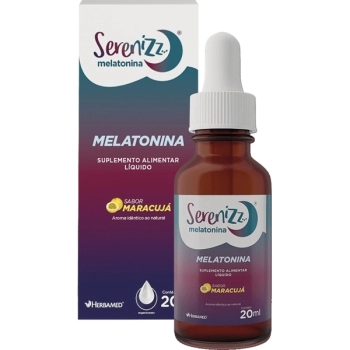SERENIZZ MELATONINA 20ML MARACUJA HERBAMED