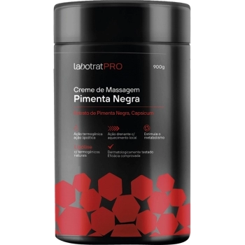CREME DE MASSAGEM PIMENTA NEGRA 900GR LABOTRAT