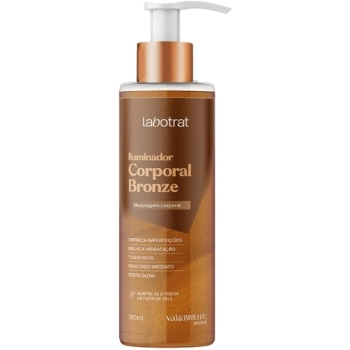 VAI E BRILHA ILUMINADOR CORPORAL BRONZE 190ML LABOTRAT