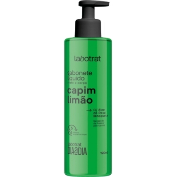SABONETE LIQUIDO ROSTO E CORPO CAPIM LIMAO 190ML LABOTRAT