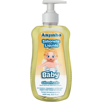 ANJINHO BABY SABONETE LIQUIDO GLICERINADO 400ML PARENTEX
