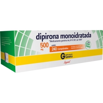 G.DIPIRONA 500MG 24X10 CPR LEGRAND