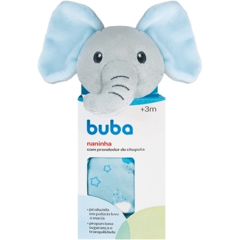 BUBA NANINHA C/PRENDEDOR CHUPETA ELEFANTE