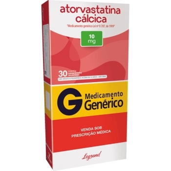 G.ATORVASTATINA CALCICA 10MG 30CPR LEGRAND