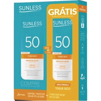 SUNLESS KIT PROT SOLAR CORPORAL FPS50 200+120GR FARMAX