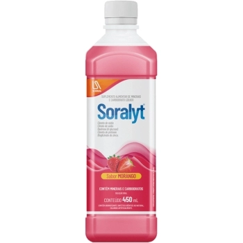 SORALYT MORANGO 450ML SOBRAL