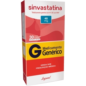 G.SINVASTATINA 40MG 30CPR LEGRAND