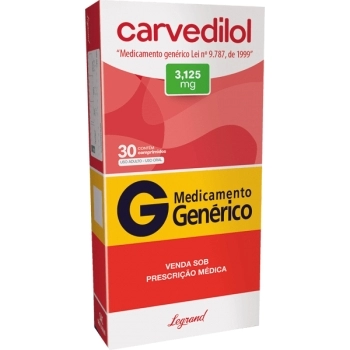 G.CARVEDILOL 3.125MG 30CPR LEGRAND