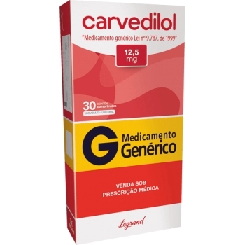 G.CARVEDILOL 12,5MG 30CPR LEGRAND
