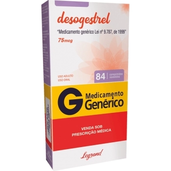 G.DESOGESTREL 75MG 84CPR LEGRAND