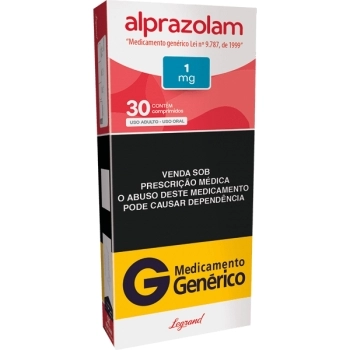 G.ALPRAZOLAM 1MG 30CPR P344 LEGRAND