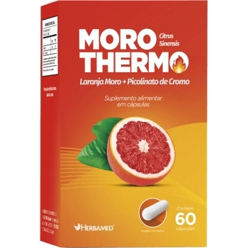 MORO THERMO CITRUS SINENSIS 60CAPS (LARANJA MORO+PICOL DE CROMO) HERBAMED
