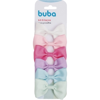 BUBA KIT 06 LACOS COM PRESILHA SORTIDOS G