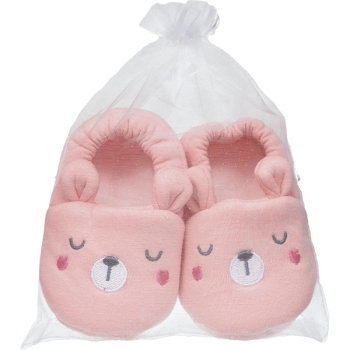 BUBA PANTUFA URSO ROSA 9 A 12 MESES