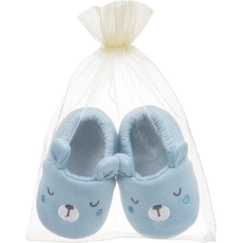 BUBA PANTUFA URSO AZUL 9 A 12 MESES