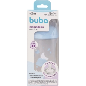 BUBA MAMADEIRA EASY FLOW NUVEM AZUL 270ML