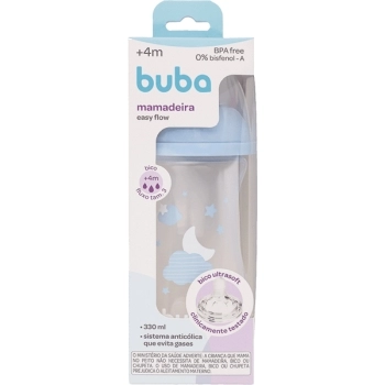 BUBA MAMADEIRA EASY FLOW NUVEM AZUL 330ML