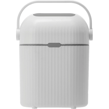 BUBA LIXEIRA ANTIODOR BRANCA 9 LITROS