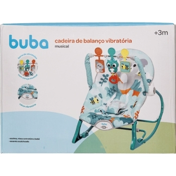BUBA CADEIRA BALANCO VIBRATORIA MUSICAL (+ 3M)