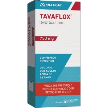 TAVAFLOX 750MG 05CPR MULTILAB