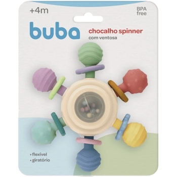 BUBA MORDEDOR SPINNER COM VENTOSA (+ 4M)