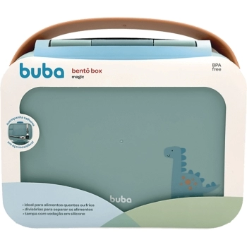 BUBA BENTO BOX MAGIC DINO (1 BOX + 2 TALHERES)
