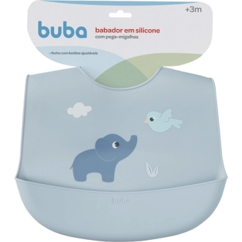 BUBA BABADOR SILICONE PEGA MIGALHAS CLOUDY AZUL
