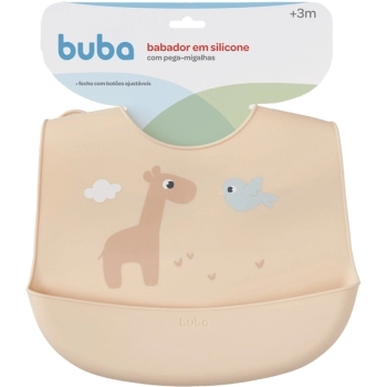 BUBA BABADOR SILICONE PEGA MIGALHAS CLOUDY BEGE