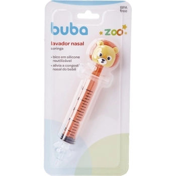 BUBA SERINGA LAVAGEM NASAL ZOO LEAO 10ML