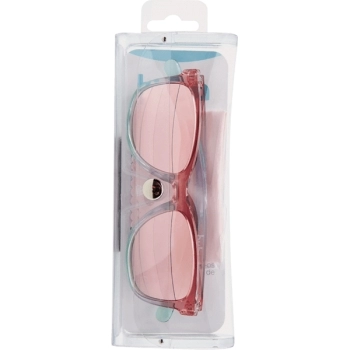 BUBA OCULOS DE SOL DEGRADE ESPELHADO ROSA TAM M PROTECAO UVA/UVB
