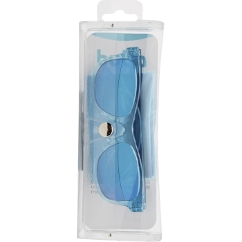 BUBA OCULOS DE SOL ESPELHADO AZUL TAM P PROTECAO UVA/UVB