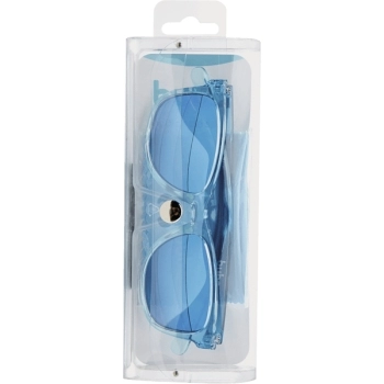BUBA OCULOS DE SOL ESPELHADO AZUL TAM M PROTECAO UVA/UVB