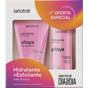 KIT HIDRATANTE+ESFOLIANTE ROSTO E CORPO PITAYA LABOTRAT