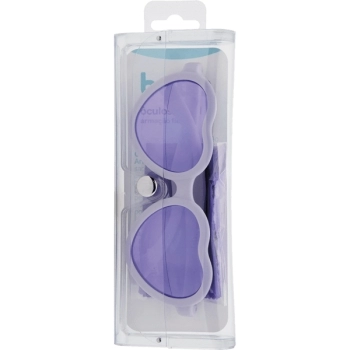 BUBA OCULOS DE SOL CORACAO ESPELHADO LILAS TAM M PROTECAO UVA/UVB