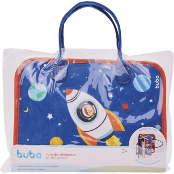 BUBA LIVRO ATIVIDADES EM FELTRO ASTRONAUTA (3+)
