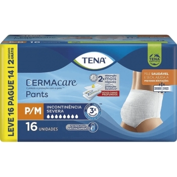ROUPA INTIMA TENA PANTS DERMACARE P/M L16 P14 UND ESSITY