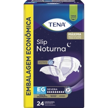 FRALDA TENA SLIP NOTURNA EG 24UND ESSITY