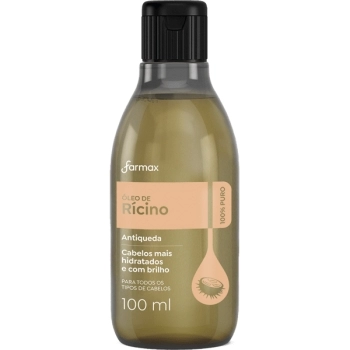 OLEO DE RICINO 100% PURO 30ML FARMAX