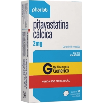 G.PITAVASTATINA CALCICA 2MG 30CPR PHARLAB