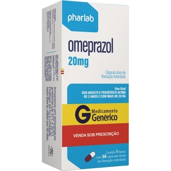 G.OMEPRAZOL 20MG 56CPS PHARLAB