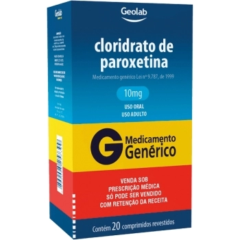 G.PAROXETINA 10MG 20CPR P344 GEOLAB